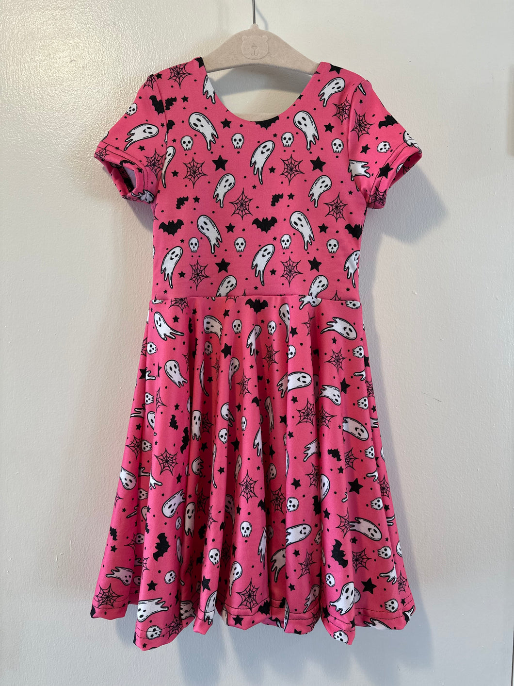 Pink Ghost Leo Dress