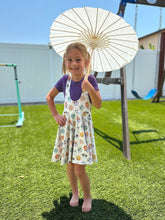 Load image into Gallery viewer, Halloween Smiley Face Pinafore &amp; Leotard
