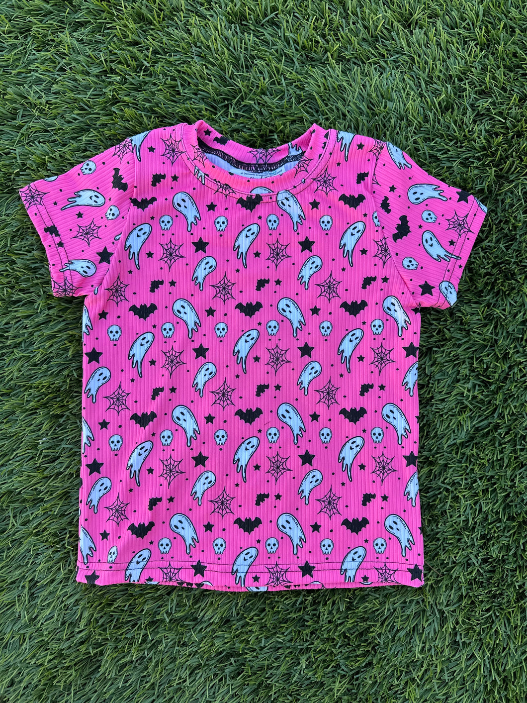 Pink Ghost Basic Tee