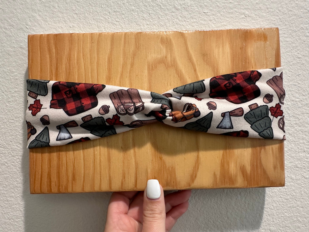 Lumberjack Mommy Headband