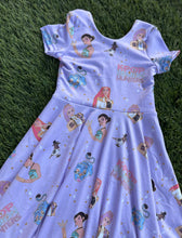 Load image into Gallery viewer, Purple KPOP Leo Dress
