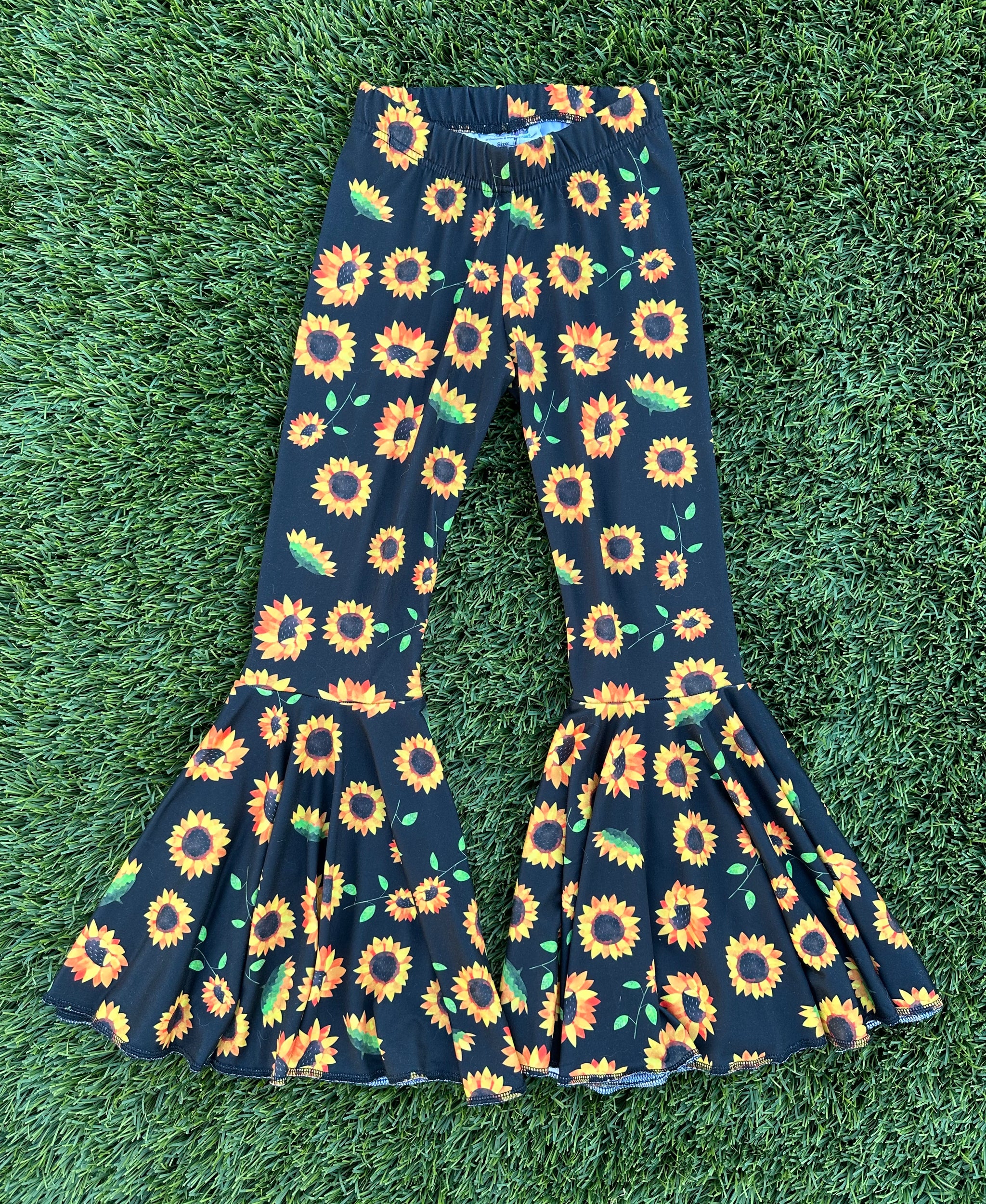 Sunflower bell bottoms clearance