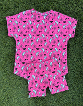Load image into Gallery viewer, Pink Ghost Slouchy Tee
