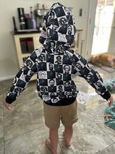 Load image into Gallery viewer, Checkered Villain Hoodie (multiple hood lining options)
