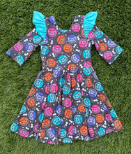 Load image into Gallery viewer, Candy Bucket Leo Dress (picture shown with flutter sleeve add on)
