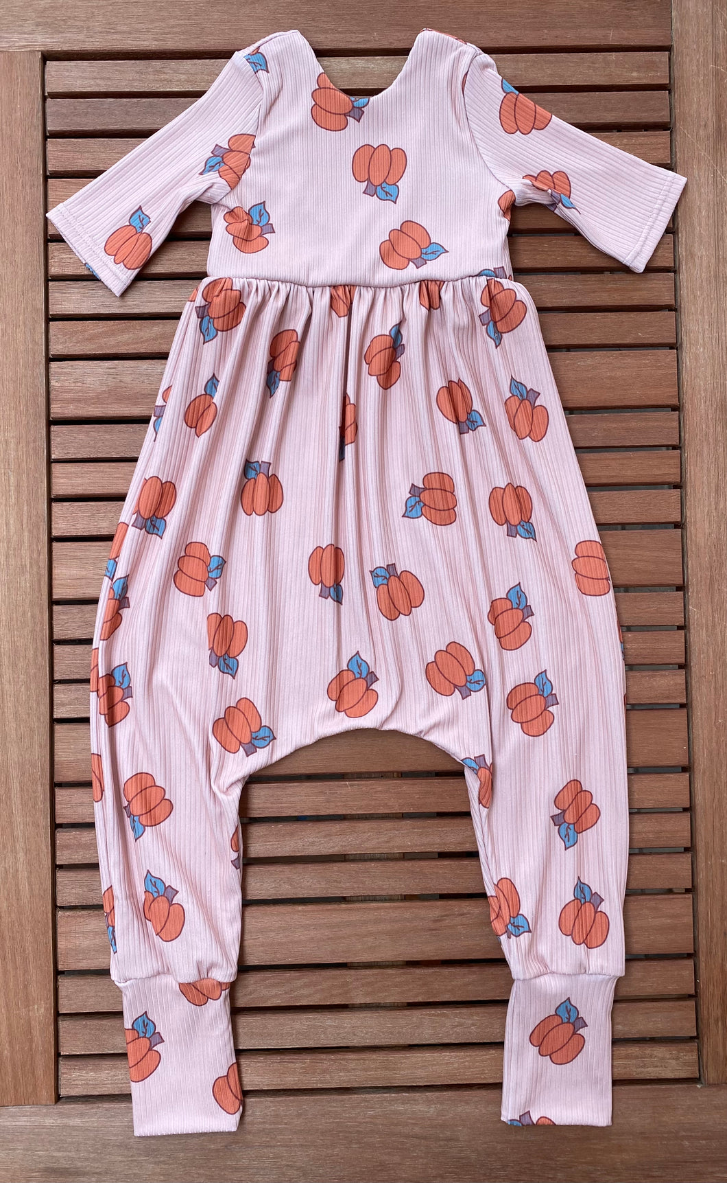 2T Tiny Pumpkin AlleyCat Romper